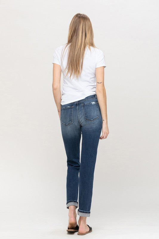 Clemons Slim Straight Cuff Jeans