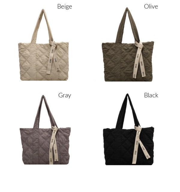 Tarron Quilted Tote