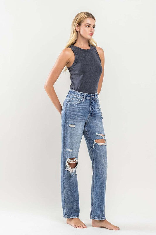 Teagan Vintage Slim Straight Jean