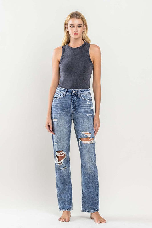 Teagan Vintage Slim Straight Jean