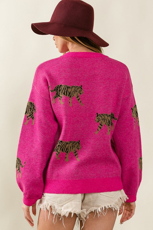 Easy Tiger Pattern Sweater