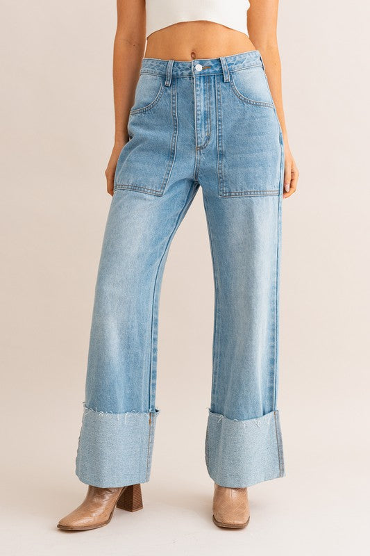 Carrington Cuffed Jeans