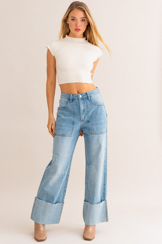 Carrington Cuffed Jeans