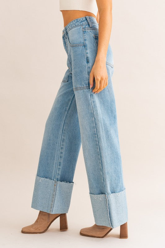 Carrington Cuffed Jeans