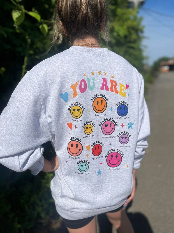 All Smiles - You Are... Graphic Sweatshirt