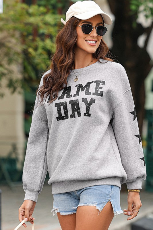 Let's Go! Game Day Graphic Sweatshirt