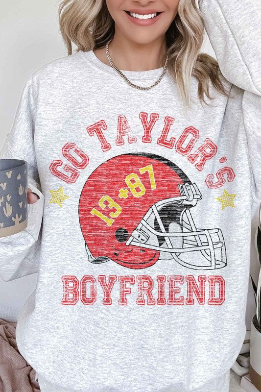 Go Taylor's Boyfriend Oversized Sweatshirt