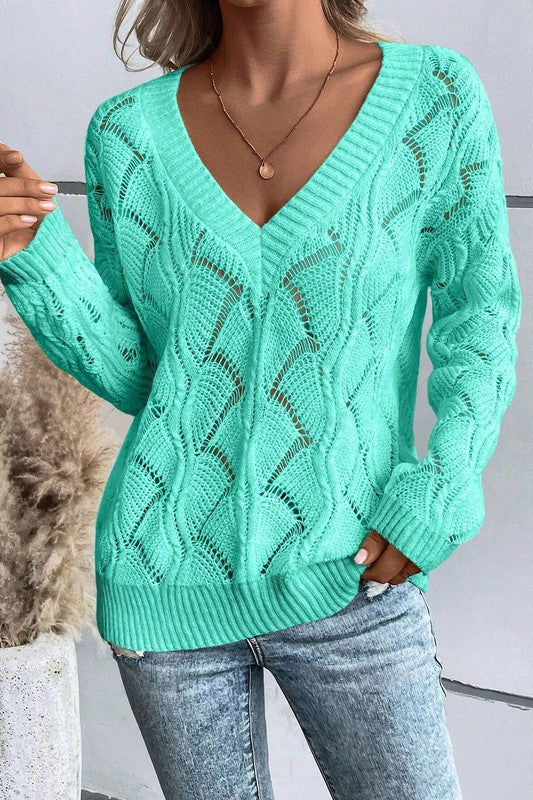 Harlow Drop Shoulder Sweater