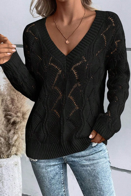 Harlow Drop Shoulder Sweater