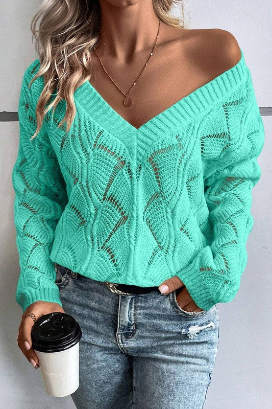 Harlow Drop Shoulder Sweater