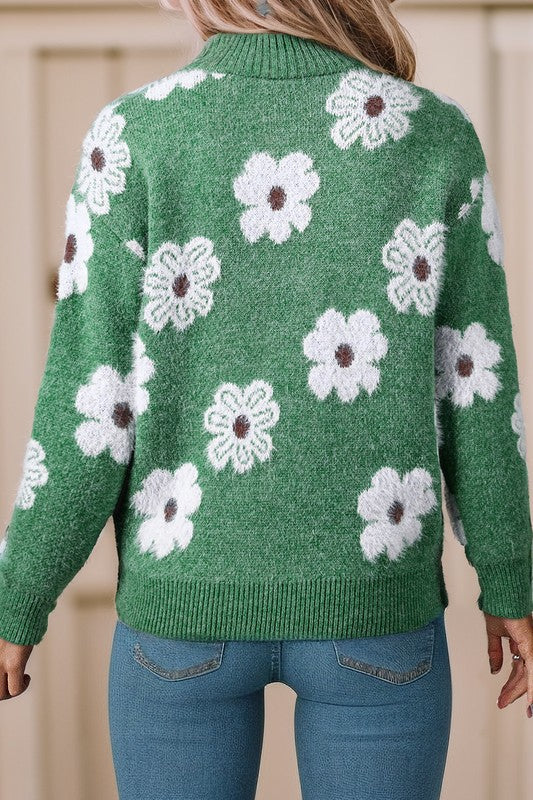 Fiona Floral Sweater