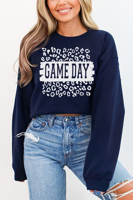 Leopard Game Day Sweatshirt