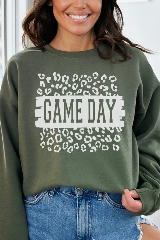 Leopard Game Day Sweatshirt