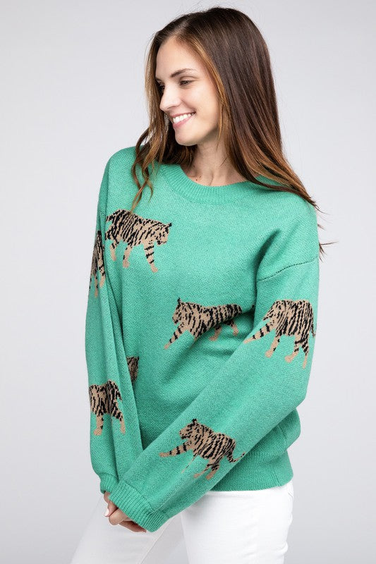 Easy Tiger Pattern Sweater