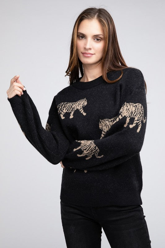 Easy Tiger Pattern Sweater