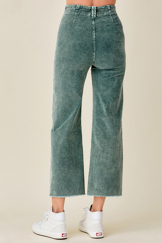 Wrangler hi best sale bells cropped jade